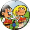 Chapa de Zipi y Zape: Zipi y Zape (Riéndose)
