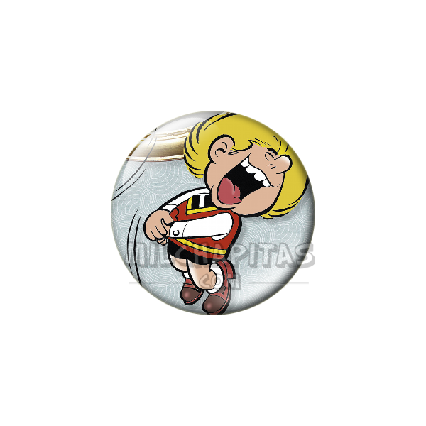 Chapa de Zipi y Zape: Zipi (Riendo a Carcajadas)