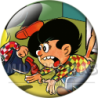 Chapa de Zipi y Zape: Zape (Corriendo)