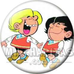 Chapa de Zipi y Zape: Zipi y Zape