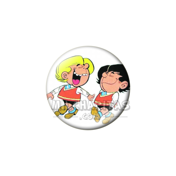 Chapa de Zipi y Zape: Zipi y Zape