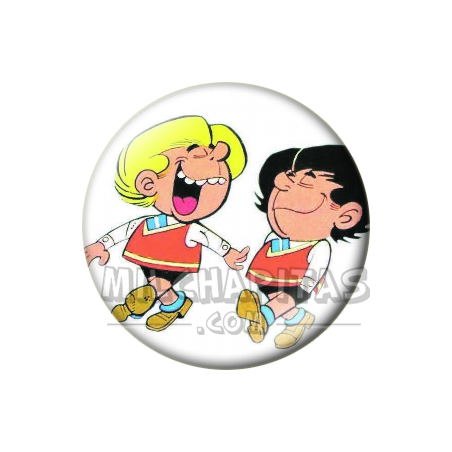 Chapa de Zipi y Zape: Zipi y Zape
