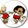 Chapa de Zipi y Zape: Zipi y Zape (Burlones)