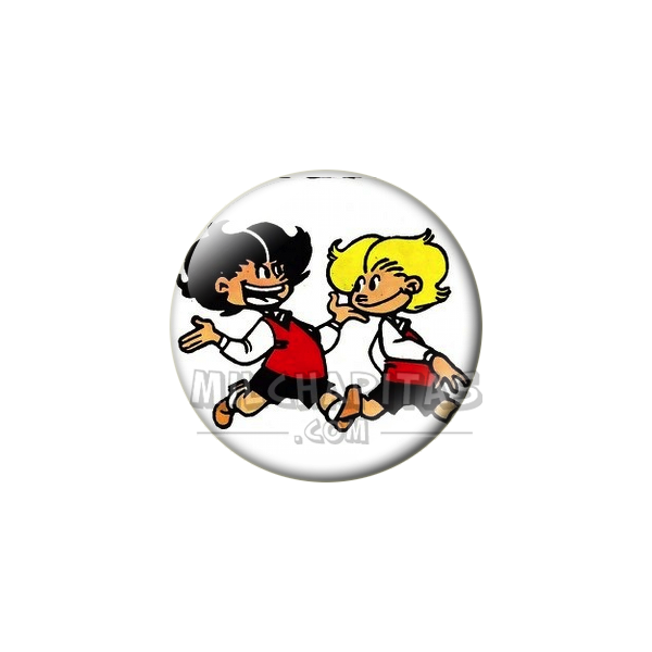 Chapa de Zipi y Zape: Zipi y Zape (Corriendo)