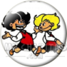 Chapa de Zipi y Zape: Zipi y Zape (Corriendo)