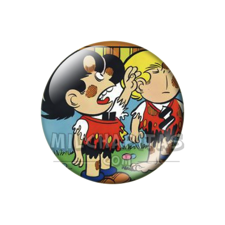 Chapa de Zipi y Zape: Zipi y Zape (Chamuscados)