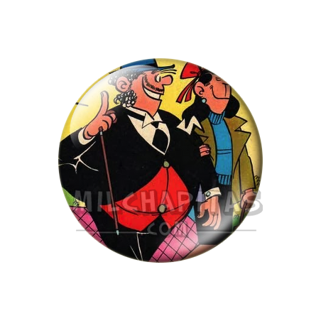 Chapa de Zipi y Zape: Don Pantuflo y Doña Jaimita
