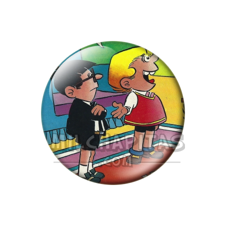 Chapa de Zipi y Zape: Sapientín y Zipi