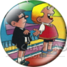 Chapa de Zipi y Zape: Sapientín y Zipi