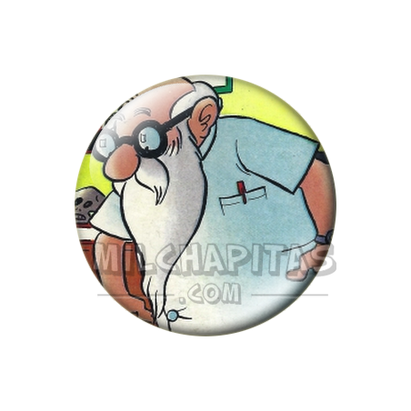 Chapa de Zipi y Zape: Doctor de Barba Blanca