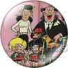 Chapa de Zipi y Zape: Zipi y Zape y sus Papis