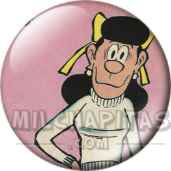 Chapa de Zipi y Zape: Doña Jaimita