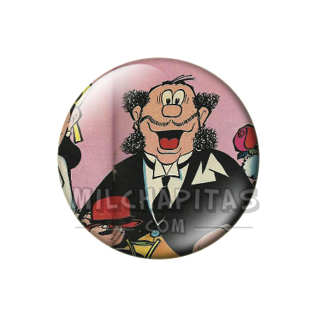 Chapa de Zipi y Zape: Don Pantuflo