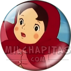 Chapa de Heidi: Heidi (Sorprendida)