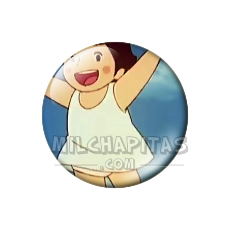 Chapa de Heidi: Heidi (Saltando)