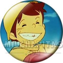 Chapa de Heidi: Pedro (Sonriendo)