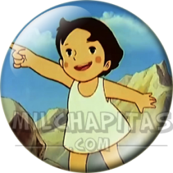 Chapa de Heidi: Heidi (Señalando)