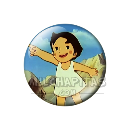 Chapa de Heidi: Heidi (Señalando)