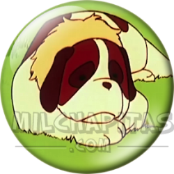 Chapa de Heidi: Niebla (El Perro de Heidi)