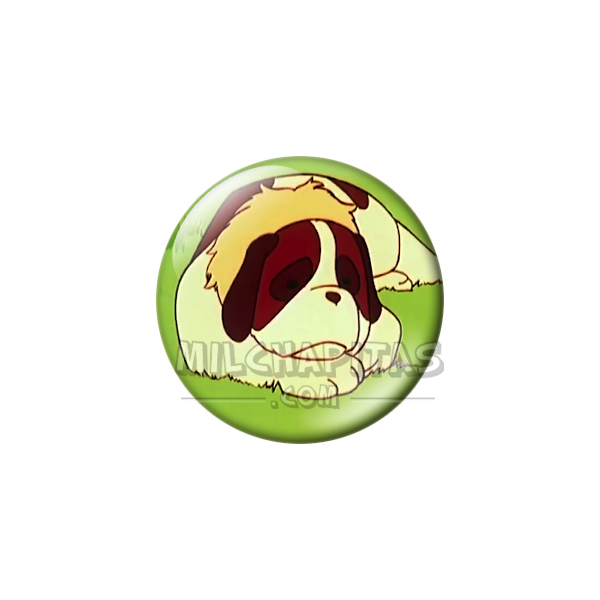 Chapa de Heidi: Niebla (El Perro de Heidi)