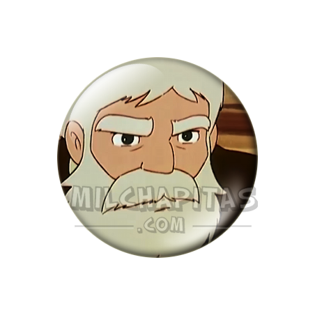 Chapa de Heidi: Abuelo de Heidi (Serio)
