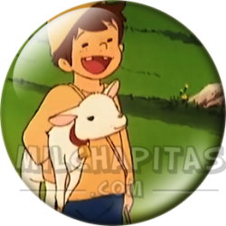 Chapa de Heidi: Pedro y un Cabrito