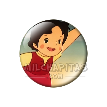 Chapa de Heidi: Heidi (Saludando)