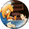 Chapa de Heidi: Clara y Heidi (Con el Gatito)