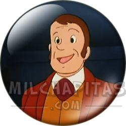 Chapa de Heidi: Sebastián (El Mayordomo)