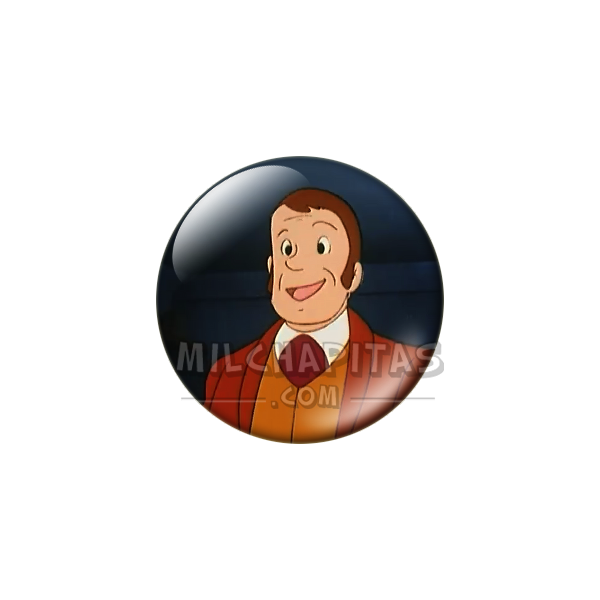 Chapa de Heidi: Sebastián (El Mayordomo)