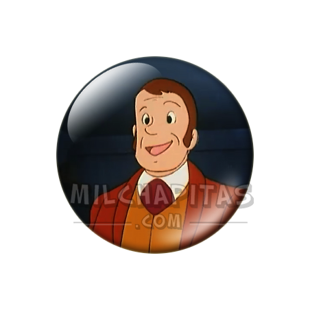 Chapa de Heidi: Sebastián (El Mayordomo)