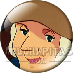 Chapa de Heidi: Abuela de Clara (Disfrazada de Oso)