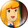 Chapa de Heidi: Clara Sesemann (Riendo)