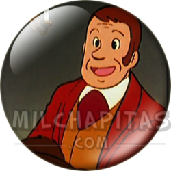 Chapa de Heidi: Sebastián (Riendo)