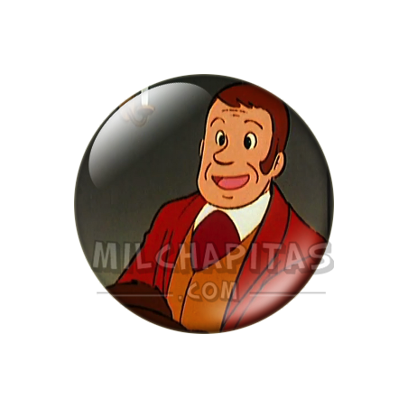 Chapa de Heidi: Sebastián (Riendo)