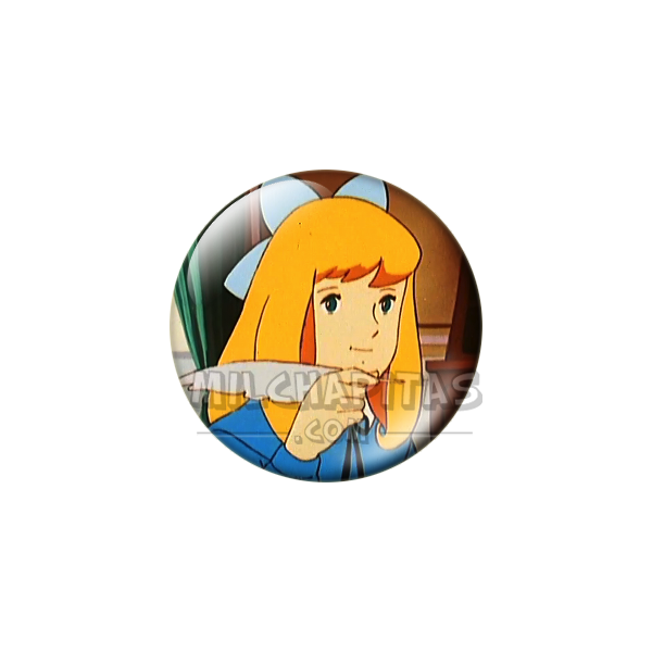 Chapa de Heidi: Clara Sesemann (Con la Pluma)