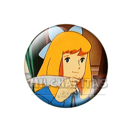 Chapa de Heidi: Clara Sesemann (Con la Pluma)