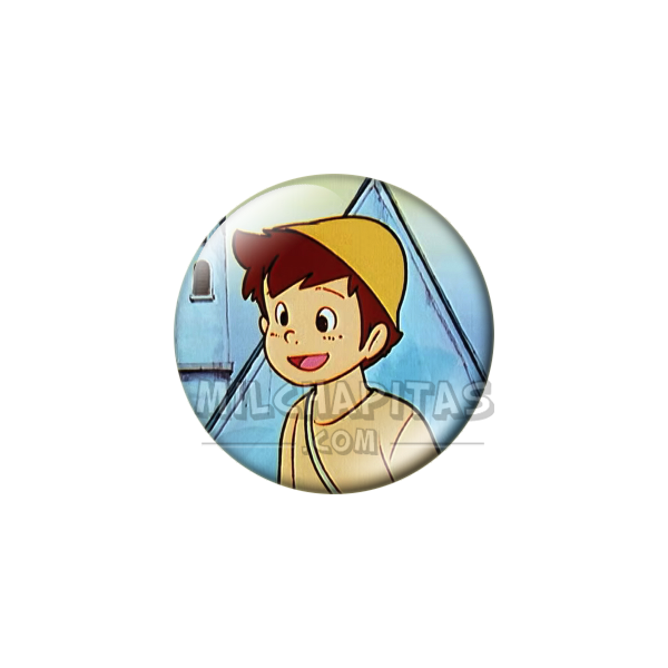 Chapa de Heidi: Pedro (En el Pueblo)