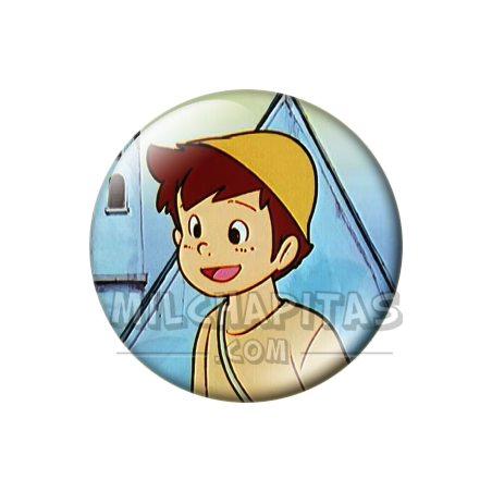Chapa de Heidi: Pedro (En el Pueblo)
