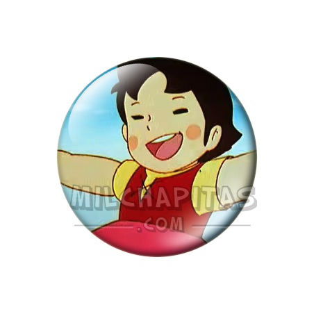 Chapa de Heidi: Heidi (Con los Brazos Abiertos)