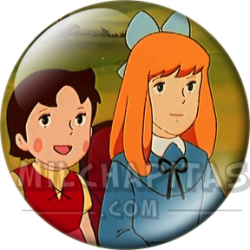 Chapa de Heidi: Heidi y Clara