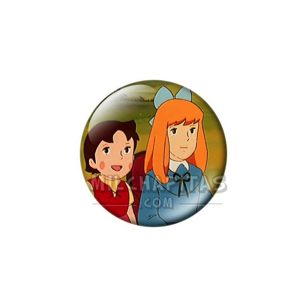 Chapa de Heidi: Heidi y Clara