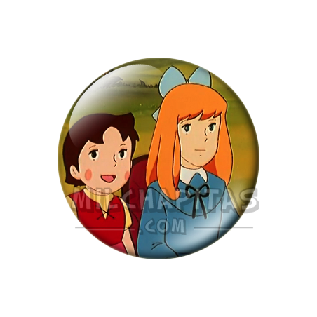 Chapa de Heidi: Heidi y Clara