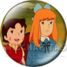 Chapa de Heidi: Heidi y Clara