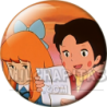 Chapa de Heidi: Heidi y Clara (Leyendo una Carta)