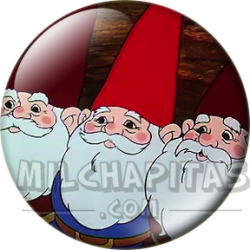 Chapa de David el Gnomo: Tres Gnomos