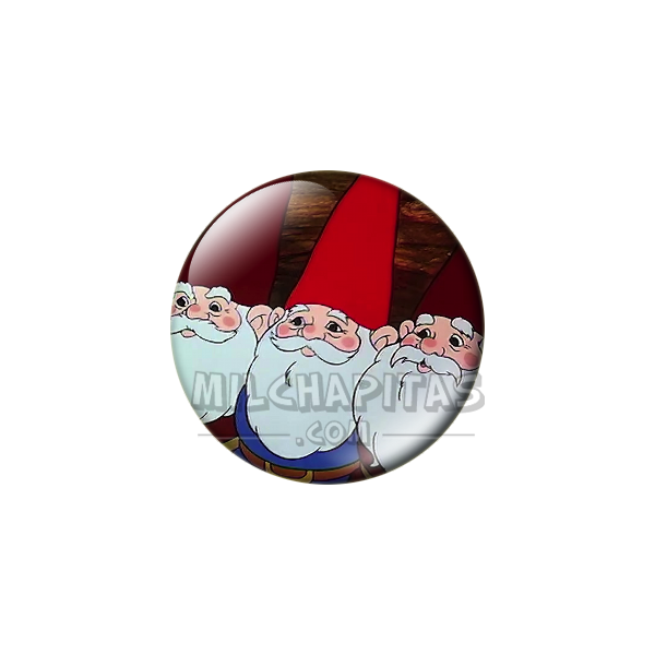 Chapa de David el Gnomo: Tres Gnomos