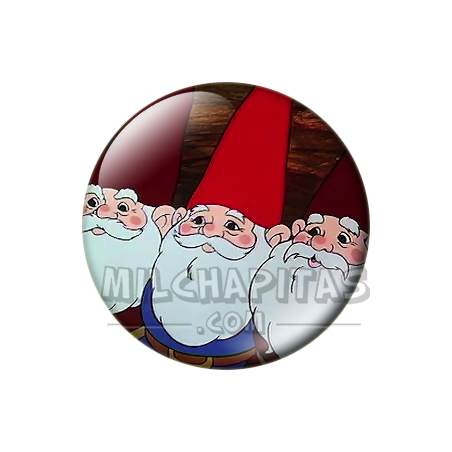 Chapa de David el Gnomo: Tres Gnomos