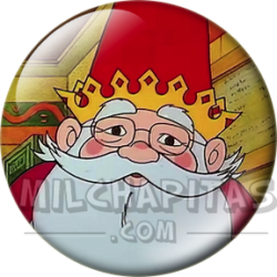 Chapa de David el Gnomo: El Rey de los Gnomos