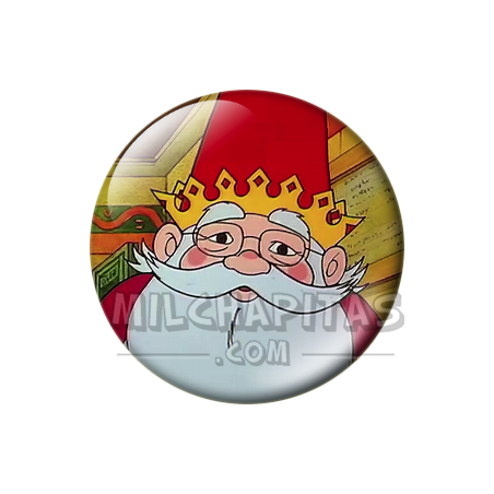 Chapa de David el Gnomo: El Rey de los Gnomos